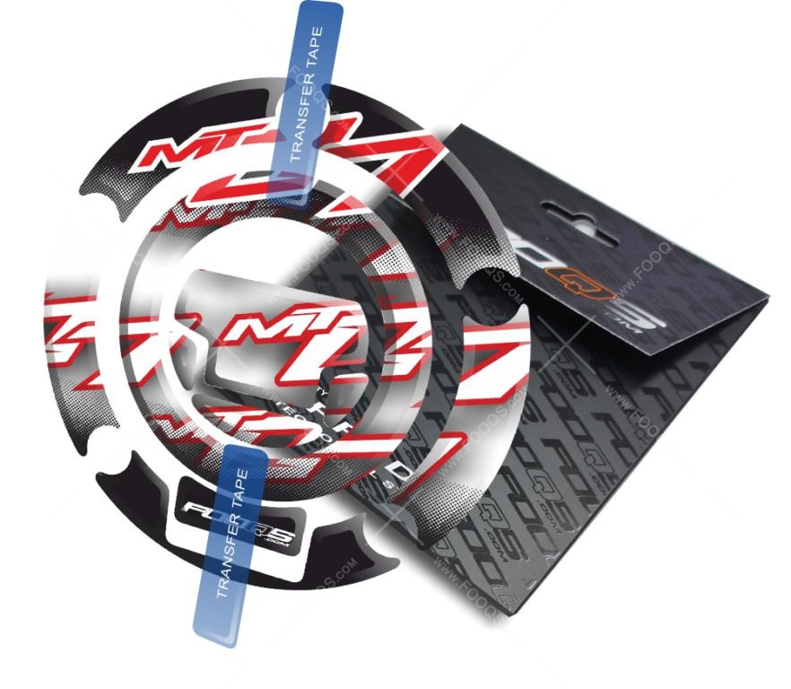 Cappad Yamaha MT 07 TA white red sticker