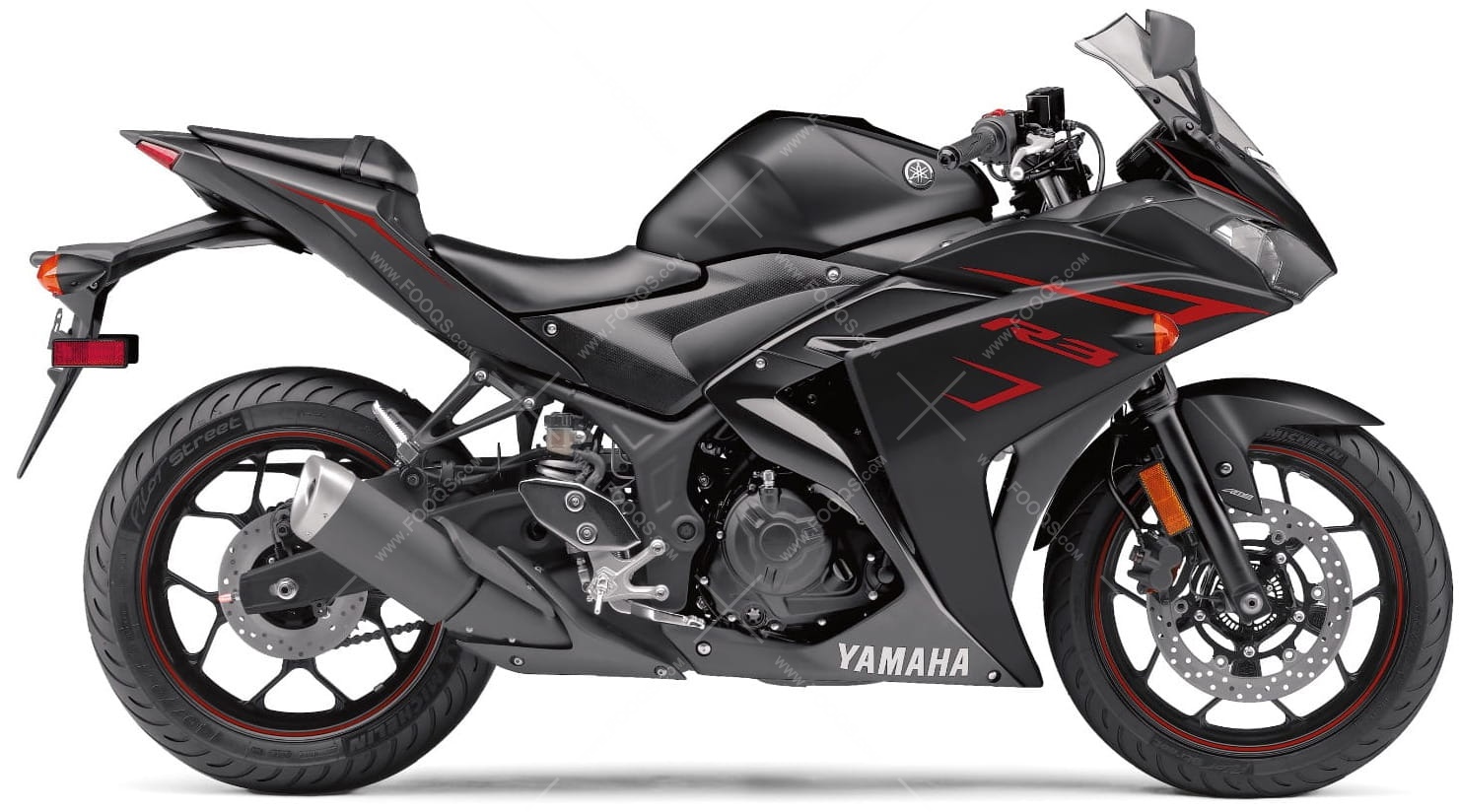 Yamaha R3 Black 2023 Yamaha YZF R3 | Riva Motorsports Miami