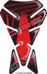 Tankpad V1 Honda CBF 500 rouge autocollant de réservoir