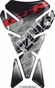 Naklejka na bak tankpad V1 SUZUKI GSR 600 750 SILVER RED