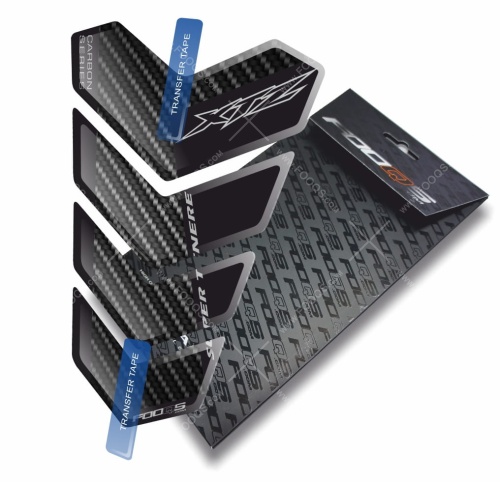 Tankpad Yamaha XTZ Super Tenere 750 1200 TV black carbon sticker