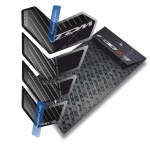 Tankpad TV Yamaha TDM 850 900 Twin Carbon Black stickers decals