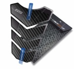 Tankpad TA BMW R 1200 GS Carbon noir autocollant de réservoir