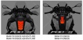 Tankpad BMW R 1200 GS TA black carbon sticker 2