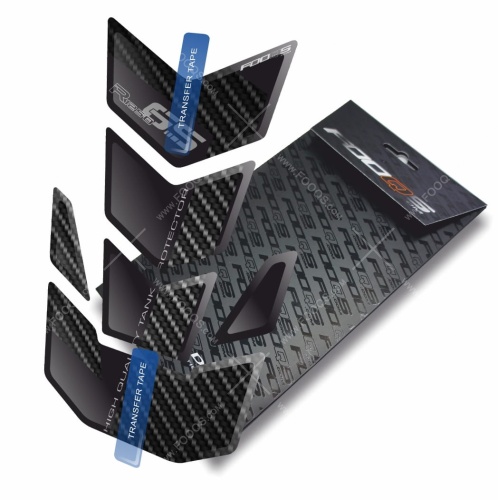 Tankpad BMW R 1250 GS TX black carbon sticker 1