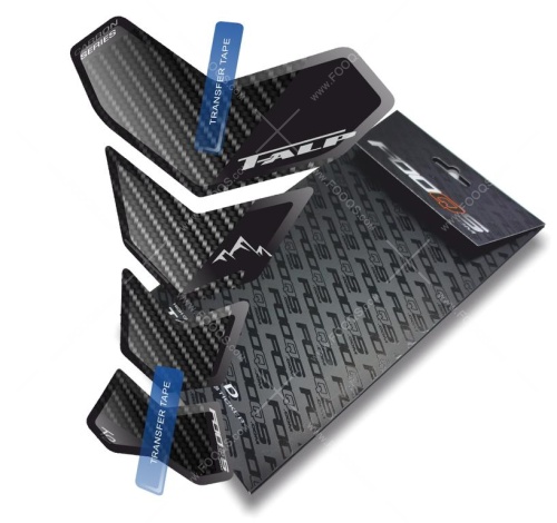 Tankpad Honda Transalp T2 black carbon sticker