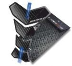 Adhesivo para tanque Tankpad T2 Suzuki Bandit GSF 600 650 1200 Carbon Negro