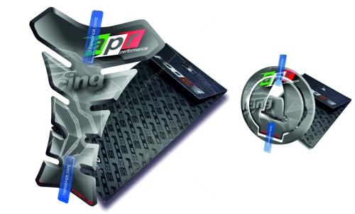 Tankpad Cappad Aprilia RS 4 RSV 4 Tuono 125 Shiver RS 50 RS 125 RS 250 RSV 1000 Mille T1 silver sticker