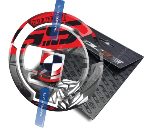 Cappad BMW F 700 800 GS TA red sticker
