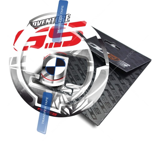 Cappad BMW F 700 800 GS TA white sticker