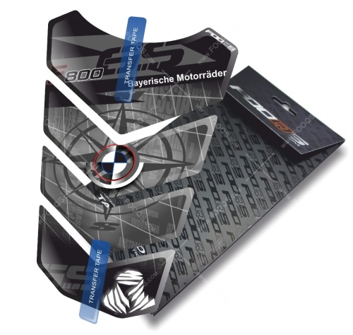 Tankpad BMW F 800 GS TA black sticker