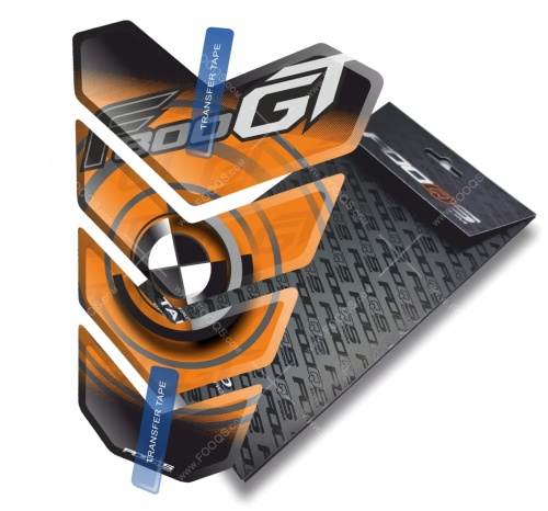 Tankpad BMW F 800 GT TA orange sticker