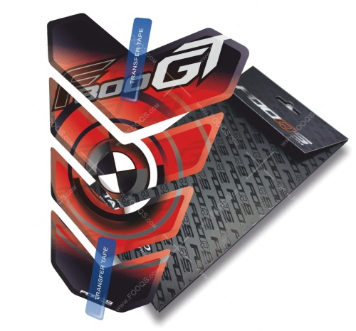 Tankpad BMW F 800 GT TA red sticker