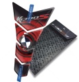 Tankpad BMW K 130 S TA red sticker