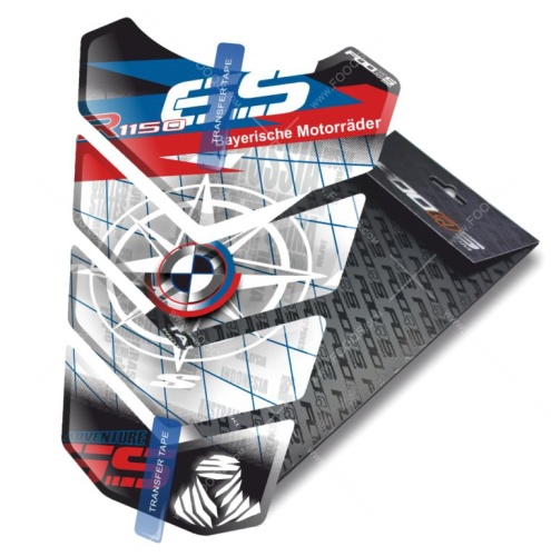 Tankpad BMW R 1150 GS Adventure TA blue red sticker