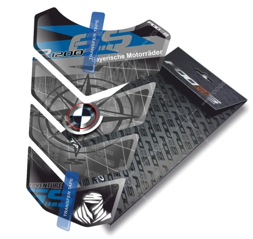 Tankpad BMW R 1200 GS Adventure TA blue sticker