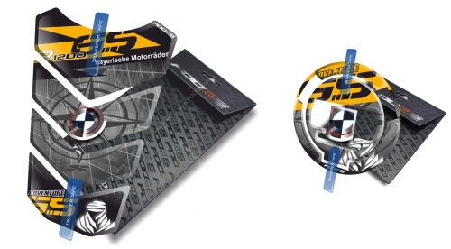 Tankpad Cappad BMW R 1200 GS Adventure TA yellow sticker