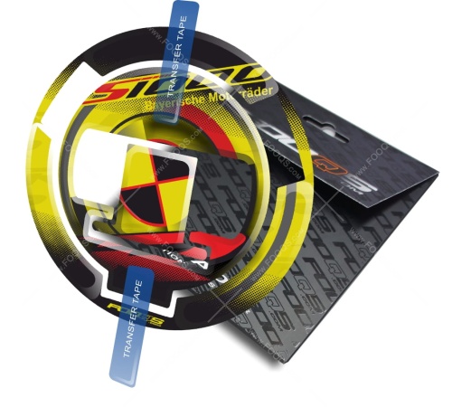 Cappad BMW S 1000 R T1 yellow sticker