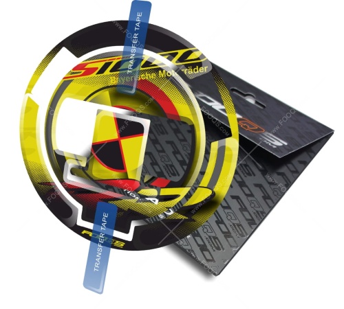 Cappad BMW S 1000 RR T1 yellow sticker