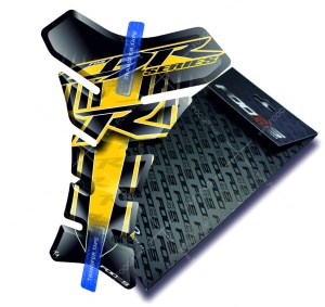 Tankpad Honda CBR RR T1 – naklejka ochronna na bak FOOQS – żółty