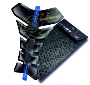 Tankpad Honda CBR RR T1 – naklejka ochronna na bak FOOQS – czarno złoty