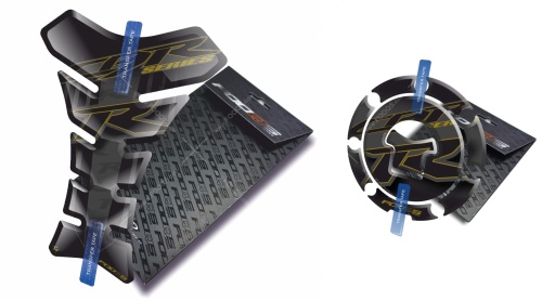 Tankpad Cappad Honda CBR 600 1000 RR T1 older model black gold sticker
