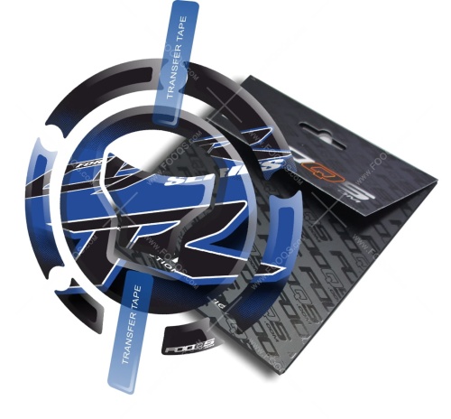 Cappad Honda CBR 600 1000 RR T1 new model blue sticker