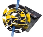 Adesivo per il tappo del carburante Honda CBR 600 1000 RR older model giallo