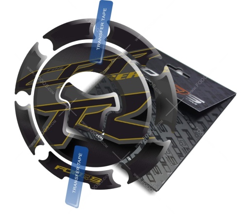 Cappad Honda CBR 600 1000 RR T1 older model black gold sticker