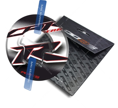 Cappad Honda CBR 125 250 T1 white sticker