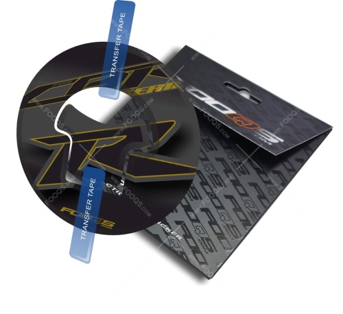 Cappad Honda CBR 125 250 T1 black gold sticker