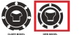Cappad Honda CBF 500 600 650 900 1000 T1 new model sticker