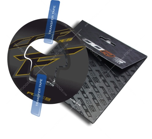 Cappad Honda CBF 125 250 T1 black gold sticker