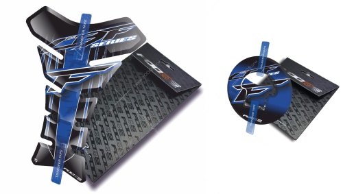 Tankpad Cappad Honda CBF 125 250 T1 blue sticker