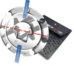 Naklejka na wlew paliwa Honda CBR 1100 XX White