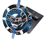 Adesivo per il tappo del carburante Honda Hornet CB 500 600 900 1000 Blue
