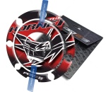 Adesivo per il tappo del carburante Honda Hornet CB 500 600 900 1000 Red