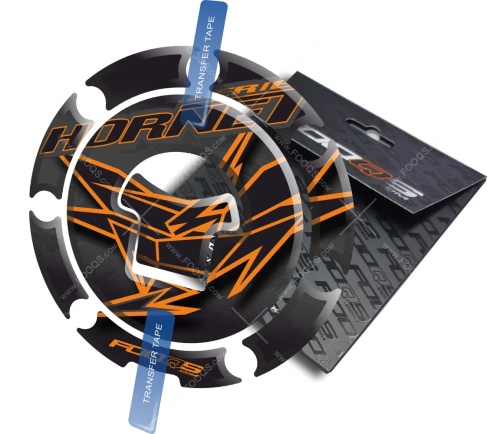 Cappad Honda Hornet CB 500 600 900 1000 T1 black orange sticker