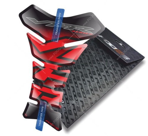 Tankpad Honda VFR 400 750 800 1200 T1 black red sticker