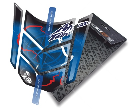 Tankpad Honda Africa Twin CRF HRV TA blue sticker