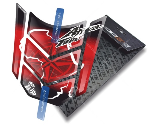 Tankpad Honda Africa Twin CRF HRV TA red sticker