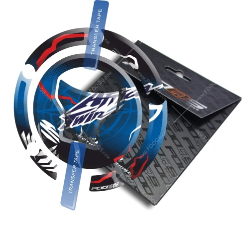 Cappad Honda Africa Twin CRF HRV TA blue sticker