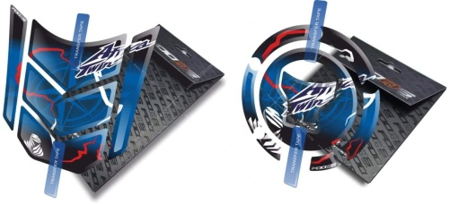 Tankpad Cappad Honda Africa Twin CRF HRV TA blue sticker