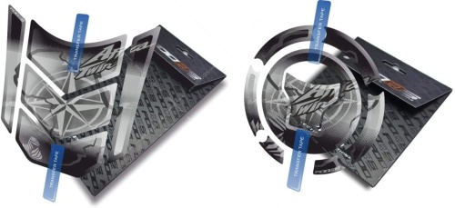 Tankpad Cappad Honda Africa Twin CRF HRV TA silver sticker