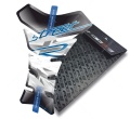 Tankpad Triumph Street Triple 675 1050 R RX T1 white blue sticker