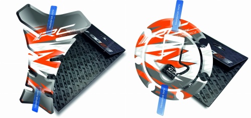 Tankpad Cappad KTM RC 125 200 390 1190 T1 white sticker