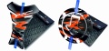 Tankpad Cappad KTM RC 125 200 390 1190 T1 black orange sticker