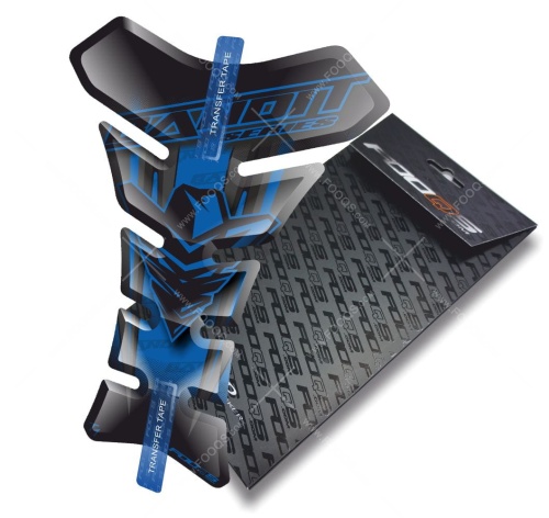 Tankpad Suzuki GSF 600 650 1200 1250 Bandit T1 blue sticker