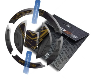 Naklejka na wlew paliwa Suzuki GSF 600 650 1200 1250 Bandit Black Gold