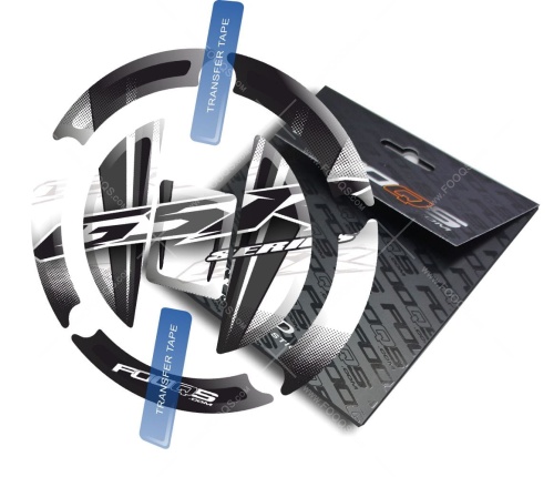 Cappad Suzuki GSR 600 650 750 T1 white sticker